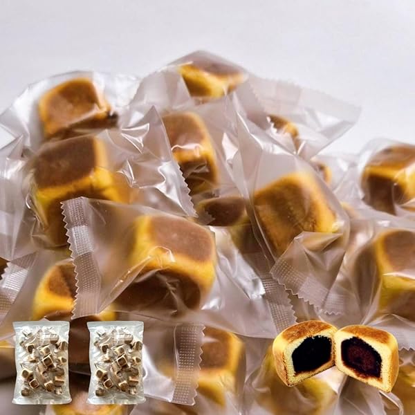 Amazon.co.jp: 六方焼 饅頭 和菓子 おやつ スイーツ お菓子 あんこ 1kg